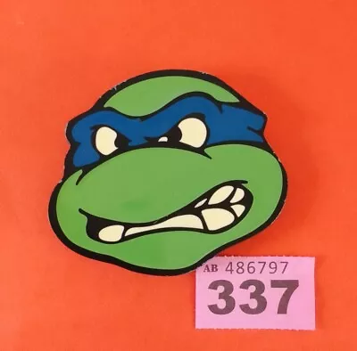 Enamelled Belt Buckle   Leanardo   Teenage Mutant Ninja Turtles • £9.50