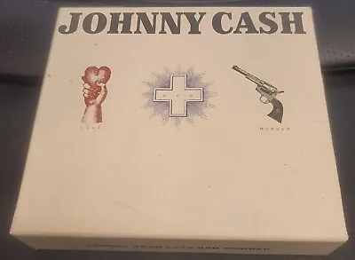 Johnny Cash Love God Murder 3 C D Set • $13