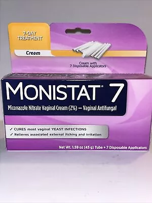 Monsitat 7 Net Wt 1.59 Oz 7 Day Treatment Cream • $12.99