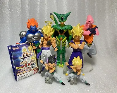 Cell 1 Vegito & Majin Buu(7 Pcs)Dragon Ball Z Bandai HG 18 Gashapon Figure. • $69