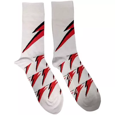 David Bowie Flash Socks White OS New • $16.26