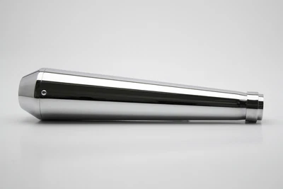 £39.95 • Buy Muffler Silencer Reverse Cone Megaphone Shorty Chrome Cafe Racer Vintage Custom