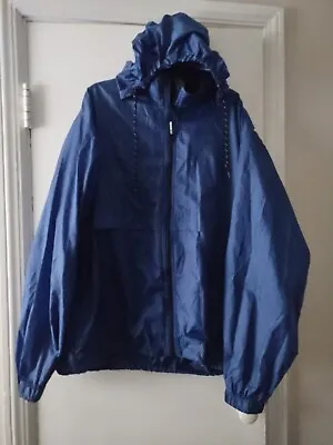 Eddie Bauer Windbreaker Jacket Ebtek Mens XL Blue • $22