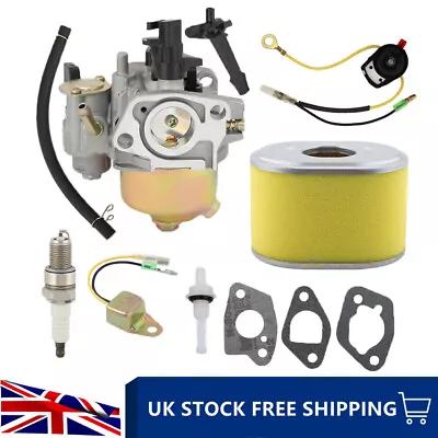 GX160 Carburetor Carb For Honda GX140 GX200 168F 5.5HP 6.5HP Engine Service Kit • £14.99