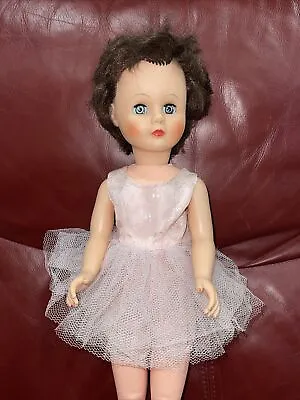 Vintage 19  Ballerina Doll In Tutu Fashion High Heels Unmarked • $18.95