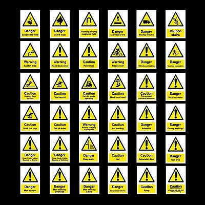 £1.39 • Buy Mind Head / Step / Hot / Ramp / Trip Hazard / Stairs - Plastic Sign, Sticker