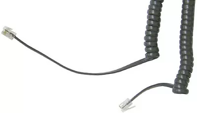 Nortel Norstar 12' FT Phone Handset Cord T7100 T7208 T7316 T7316E Charcoal Gray • $2.07