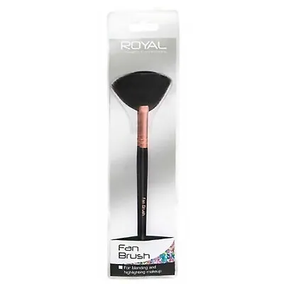 Royal Fan Brush - For Blending Powder And Cream Make Up • £3.09