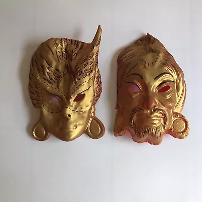 Vintage Halloween Or Cosplay Masks Lot Of 2  • $29.98