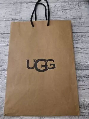 Ugg Empty Paper Gift Bag 35.5cm-25.5cm-17cm • £2