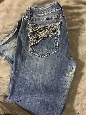 £14.37 • Buy Miss Me Jean REPAIR OR PARTS | DAMAGED Severely Distressed | See Photos 