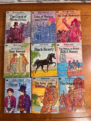 Illustrated Classics Editions - Moby Books [Lot Of 9] • $29.99