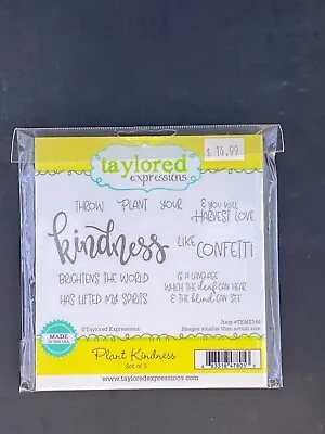 $17.90 • Buy Taylored Expressions Plant Kindness Rubber Cling TEMS146 Crafts Paper