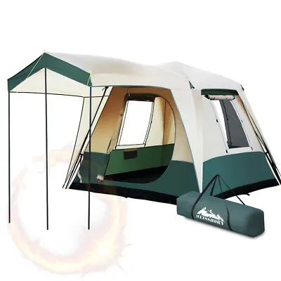 $162.81 • Buy Weisshorn Instant Up Camping Tent 4 Person Pop Up Tents Family Hiking Dome Camp