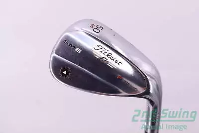 Titleist Vokey SM6 Tour Chrome Wedge Gap GW 50° Steel Wedge Flex Right 35.5in • $74.89