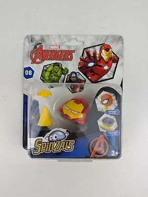 Marvel Avengers Superhero Spinzals Toy Spinning  Iron Man Age 3+ • £3.75