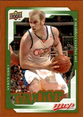 2008-09 Upper Deck MVP #182 Chris Kaman Los Angeles Clippers Basketball • $1.69