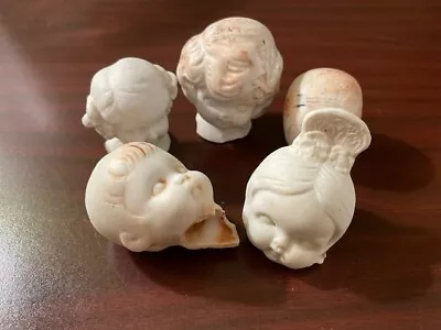 Rare Lot Of Assorted Antique/Vintage Bisque/Porcelain Doll Heads - Size Large • $6.95