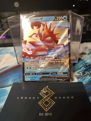 $1.50 • Buy Kingler V 028/172 Ultra Rare Pokémon Brilliant Stars - NM TCG Card