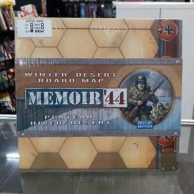 Memoir '44 Winter/Desert Board Map (sealed) • $22