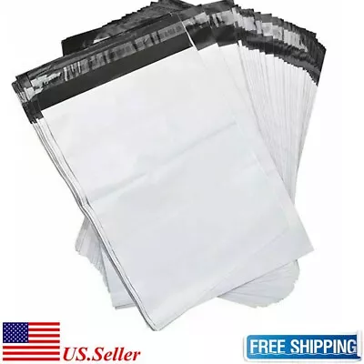 Poly Mailers Shipping Mailing Packaging Plastic Envelope Self Sealing Bags White • $4.78