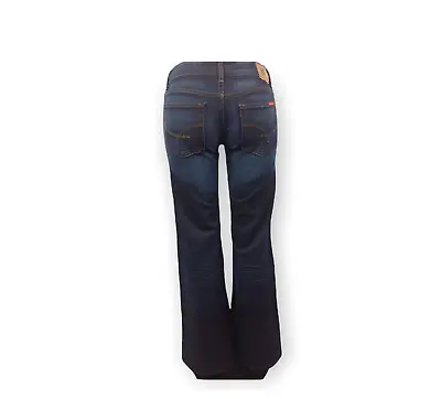 £21.63 • Buy Indian Rose Jeans Made In Italy Womens Dark Wash Wide Leg Jeans US Size 29