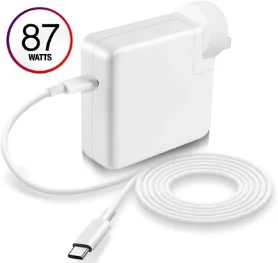 87W USB-C Power Adapter Charger 2M Type-C Cord For Apple Macbook Air Pro Laptop • $25.95