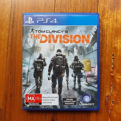 TOM CLANCY’S THE DIVISION (MA15+) PS4 PlayStation 4 • $9.88