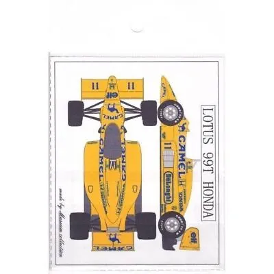 Museum Collection 1/20 F1 Grand Prix  Lotus 99t Camel Logo Decal From Japan A273 • £27.02