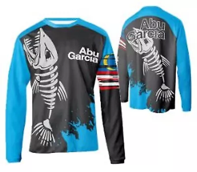 Long Sleeve Tournament Pro Fishing Shirt For Men Long Sleeve Sublimated BLUE • $35.95