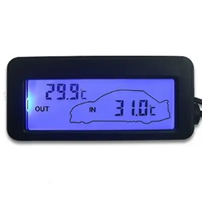 Smart Car LCD Digital Indoor Outdoor Thermometer Temperature Meter Accessories • $11.81