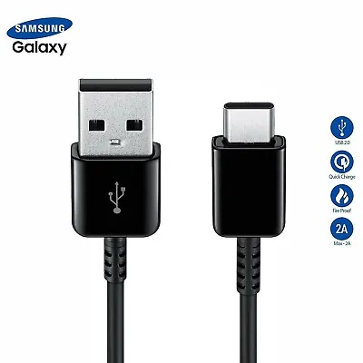 Genuine Samsung Cable S21 S9 S10 S20 Note10 Type C Fast Charger USB Data Galaxy • £2.95