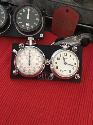 £325 • Buy Vintage SMITHS Stopwatch Rally Timer  - SMITHS Rally Timer Dashboard Set - VGC
