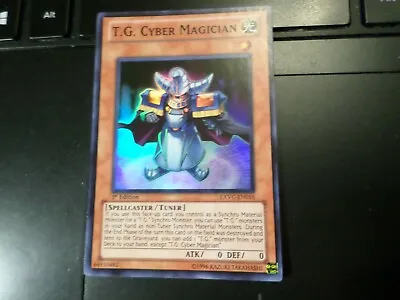 Pt11 Yugioh T.g. Cyber Magician Exvc-en016 1st Edition Super Rare M/nm • $1.45