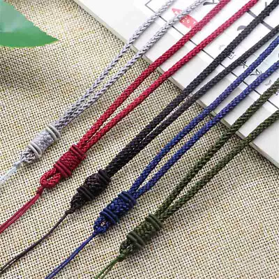 Necklace  5pcs String Cord Pendant Silk Rope Knotted Love Chinese ThreadJewelry • $5.71