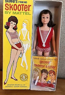 1960's Vintage Barbie - M.I.B Skooter Doll In Original BOX! • $22.72