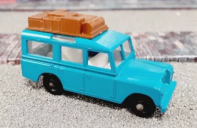 Matchbox Lesney Land Rover Safari Aqua Mint Unplayed With England #12 • $16