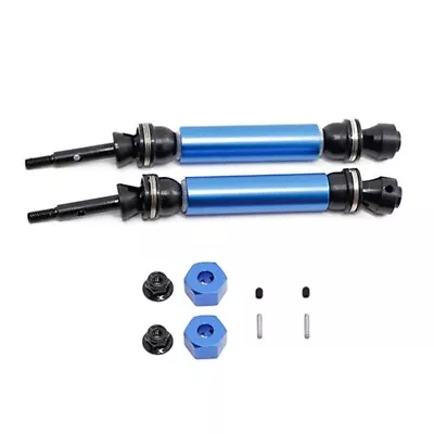 $15.19 • Buy 2Pcs Metal Rear Drive Shaft CVD For 1/10 Slash Stampede Hoss VXL 2WD RC Car O9Z2