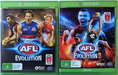 AFL Evolution And AFL Evolution 2 Game Bundle Xbox One • $69.95