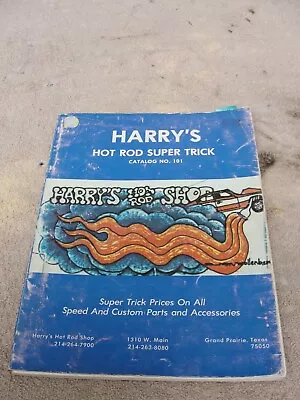 $49.99 • Buy VINTAGE Harry's HOT ROD Super Truck Catalog CRaGaR StewaRt WarNer Drag Racing