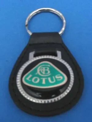 Vintage Lotus Genuine Grain Leather Keyring Key Fob Keychain - Used Old Stock • $24.99