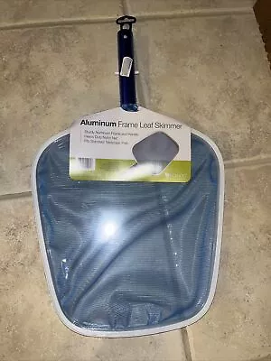 🔥NEW Aluminum Frame Leaf Skimmer With Heavy Duty Nylon Net - Pools & Hot Tub • $11.99