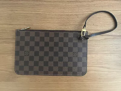 Louis Vuitton Neverfull Pouch • $475