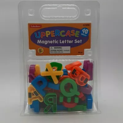 Uppercase Magnetic Letter Set Of 48 LC206 • $14.95