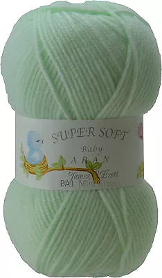 James Brett Baby Aran Yarn - Knitting Wool - All Colours - 100g - Free P&P ❤️🌟❤ • £3.53