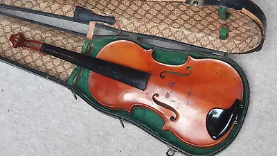 Nice Old French (?)  Violin Flamed Back Violon Guarnerius By  Bernardel Paris  • $599