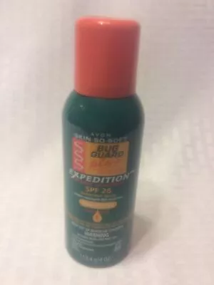 1-Avon SSS Bug Guard Plus IR3535 Expedition SPF 28 4 Fl Oz Unscented Aerosol • $17.99