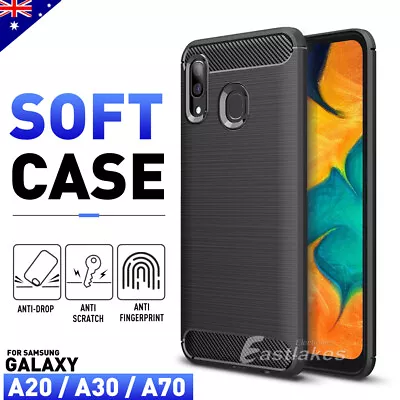 For Samsung Galaxy A20 A30 A70 A5 A8 Case Cover Shockproof Flexible Silicon • $5.95