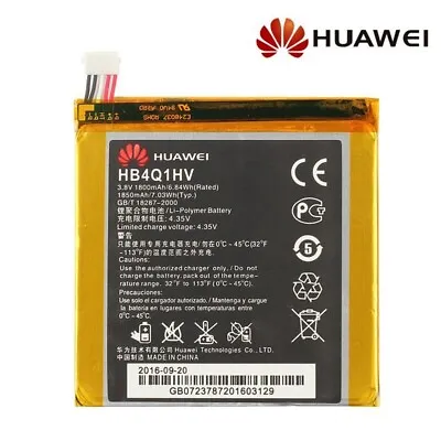 £6.95 • Buy Genuine Huawei Ascend P1 U9200 HB4Q1 S8600 Spark Li-Ion Battery 1700 MAh Battery
