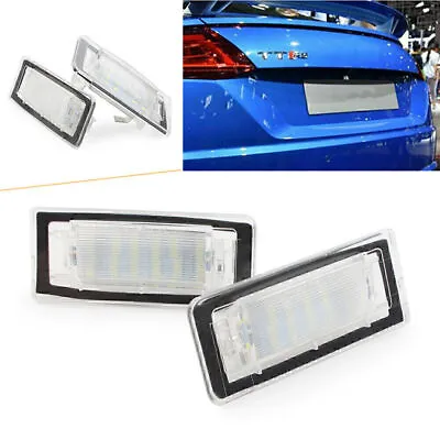 Error Free LED License Plate Light Lamp For AUDI TT Roadster Coupe 1998-2006 Hs • $12.48